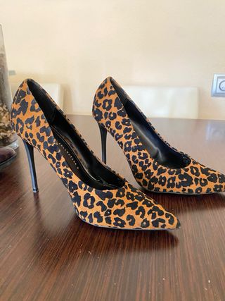 Salones Zara leopardo