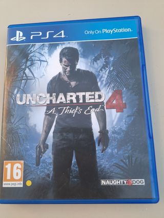 Uncharted 4 PS4 - A Thief's End  English version