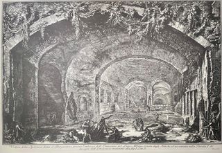 ANTIGUO GRABADO DE GIOVANI BATTISTA