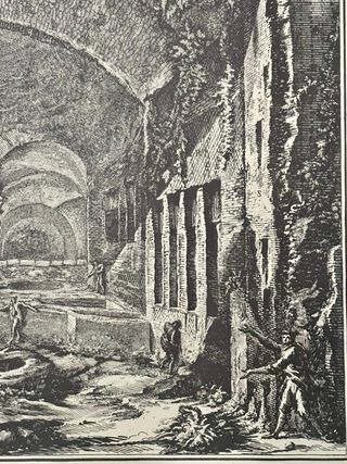 ANTIGUO GRABADO DE GIOVANI BATTISTA