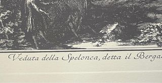 ANTIGUO GRABADO DE GIOVANI BATTISTA