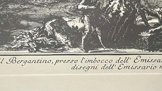 ANTIGUO GRABADO DE GIOVANI BATTISTA