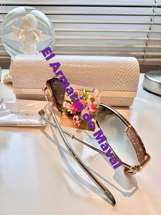 Gafas Jimmy Choo - Azul y Dorado