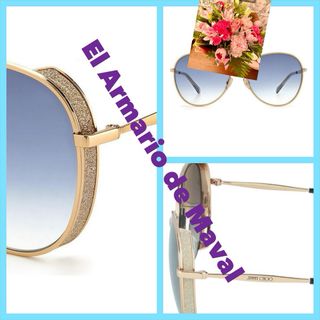 Gafas Jimmy Choo - Azul y Dorado