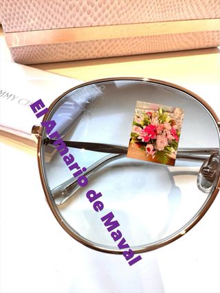 Gafas Jimmy Choo - Azul y Dorado