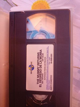 VHS La Momia Regresa