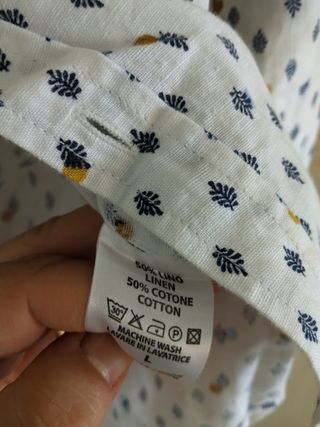 Camicia lino Pick-Up tg L uomo