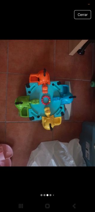 Juego tragabolas Hipopótamos