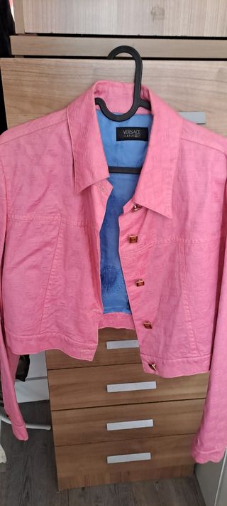 Chaqueta Versace rosa