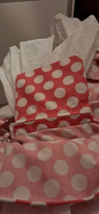 Vestido Sevillanas Blanco-Coral