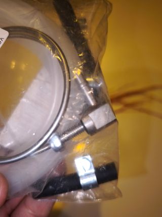 Espadín para alimentación del calefactor