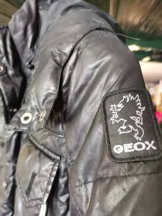 Piumino Geox bimbo nero 5 anni