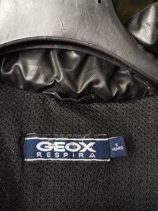 Piumino Geox bimbo nero 5 anni