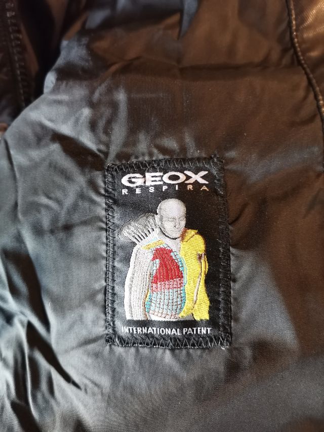 Piumino Geox bimbo nero 5 anni