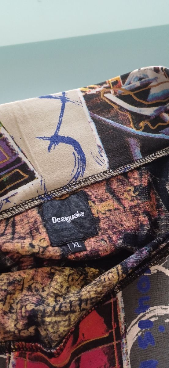 Falda Desigual multicolor