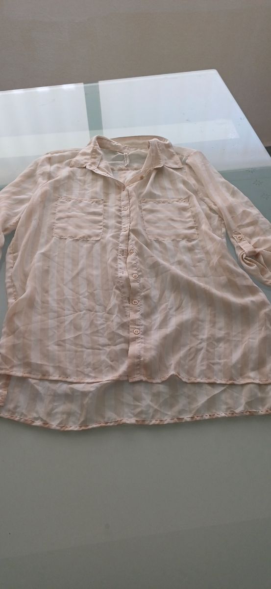 3 Blusas - Beige y Azul