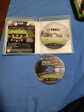 FIFA 15 & PES 2011 PS3