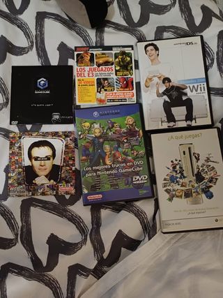 DVDs Promocionales Nintendo GameCube Wii Xbox360