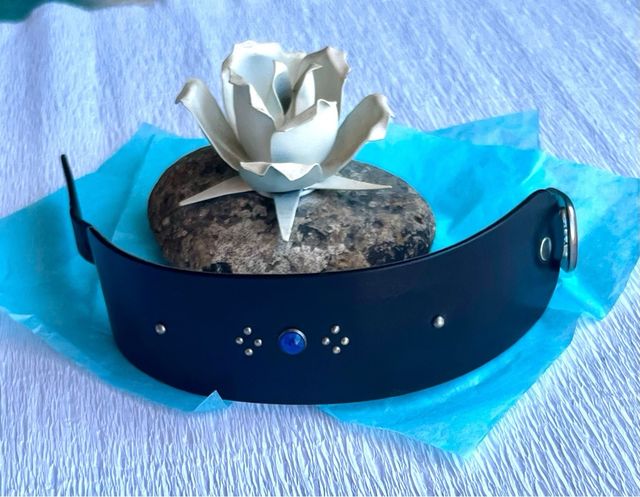 Bracciale vintage in autentico cuoio Margiela.