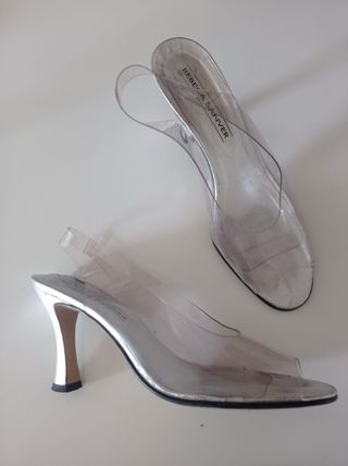 Sandalias Rebecca Sanver Plata