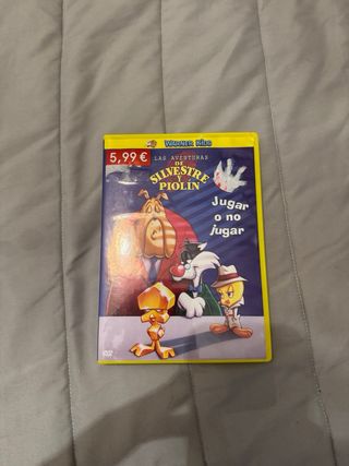 3 DVDs Silvestre y Piolín