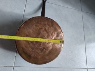 Cazo cobre antiguo