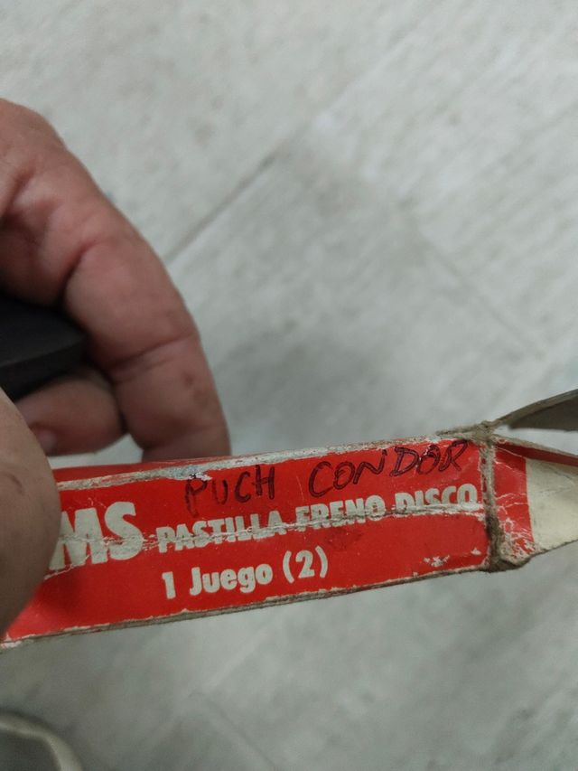 Pastillas freno CMS Puch Condor