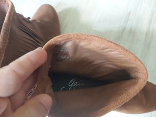 Botines Gaimo Espadrilles de serraje marrón - T 40