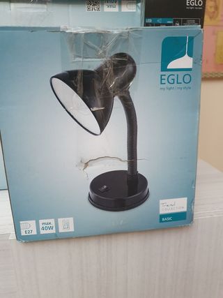 Lampada da tavolo EGLO BASIC nera nuova orientabil