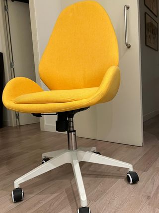 Silla oficina amarilla hjh OFFICE