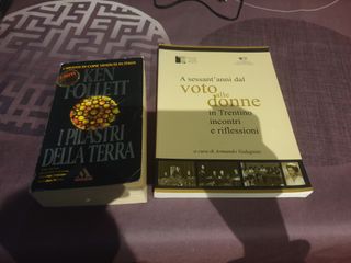 Libros en italiano i pilastri della terra y a sess