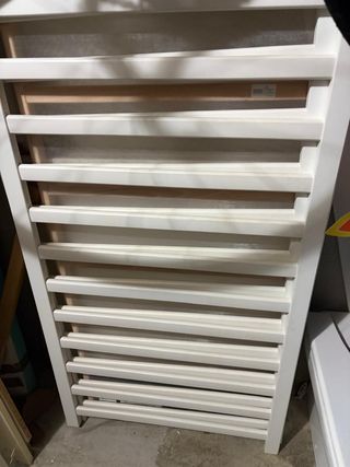 Cuna Ikea Sundvik blanca y colchón