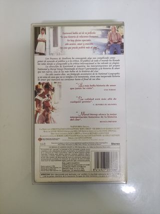 VHS Los puentes de Madison