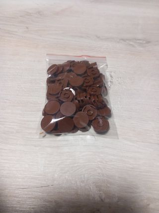 Mattoncini LEGO rotondi 2x2 marroni
