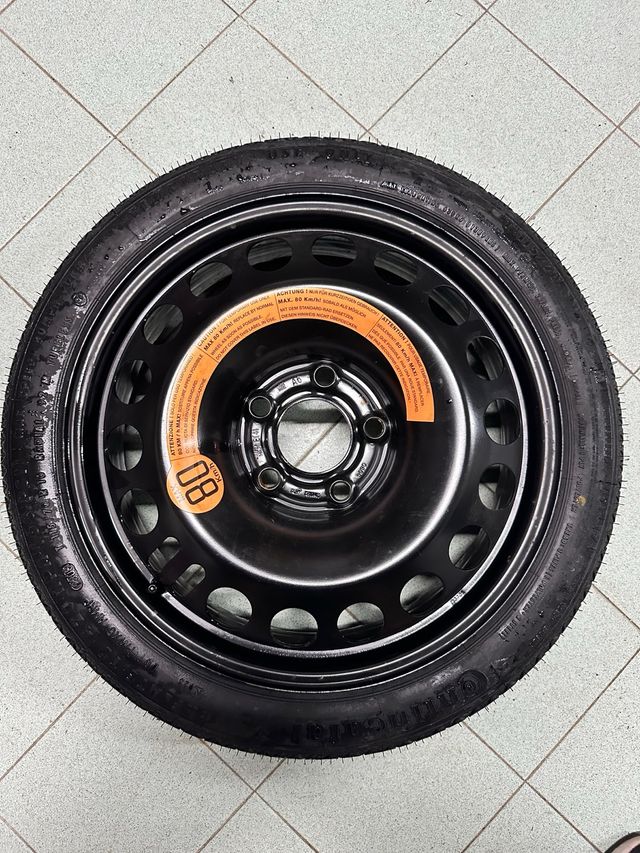 Ruota di scorta + Kit attrezzi