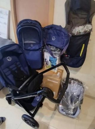 Cochecito Bebe Jane Muum Pro2 koosR1Micro 3 Piezas