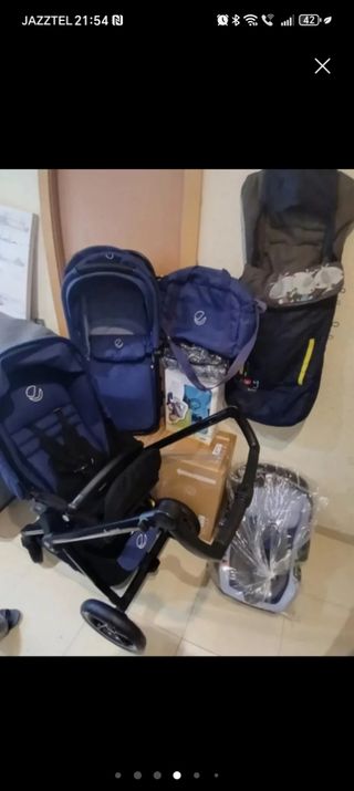 Cochecito Bebe Jane Muum Pro2 koosR1Micro 3 Piezas