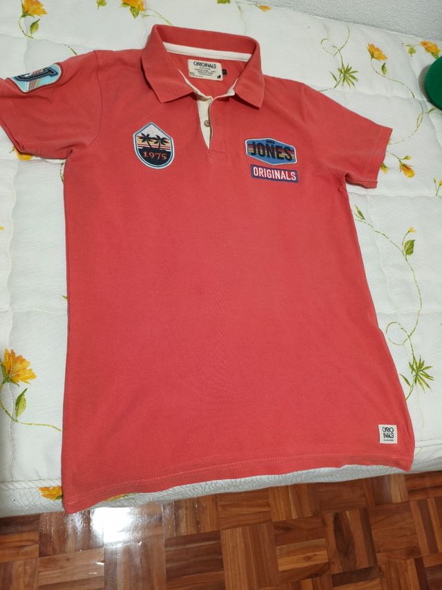 Lote  6 polos Tommy Hilfiger,  y más. M/L