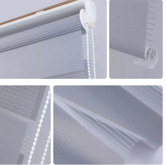 Estor Enrollable de Noche y Día 120cm*180cm