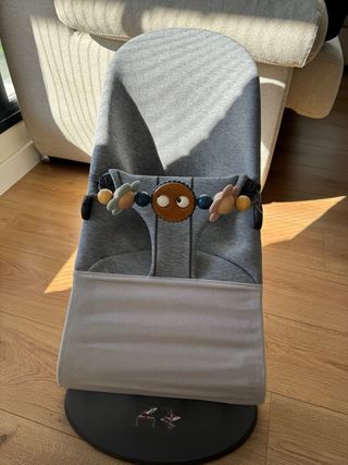 Hamaca BabyBjörn Bliss + bolsa de transporte + juguete original