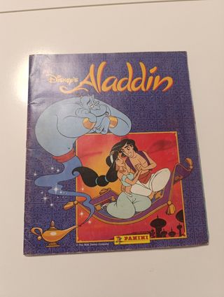Álbum cromos Aladdin Disney