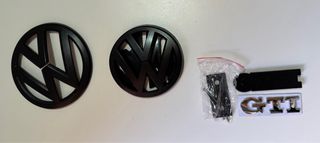 Logos VW Golf GTI - Negro