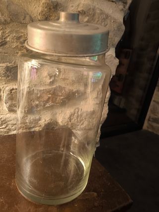 Bote cristal vintage decorativo
