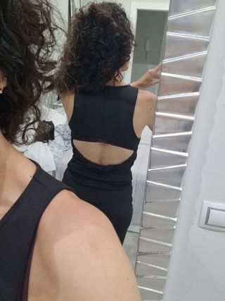 Vestido negro Zara - Talla M