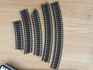 Restos de vías Fleischmann escala H0