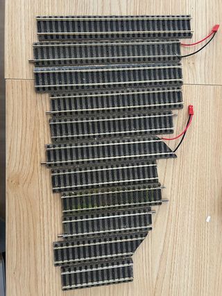 Restos de vías Fleischmann escala H0