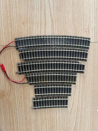 Restos de vías Fleischmann escala H0