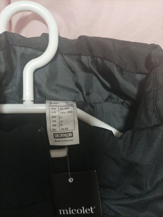 Chaleco de mujer nuevo con etiqueta talla L negro

