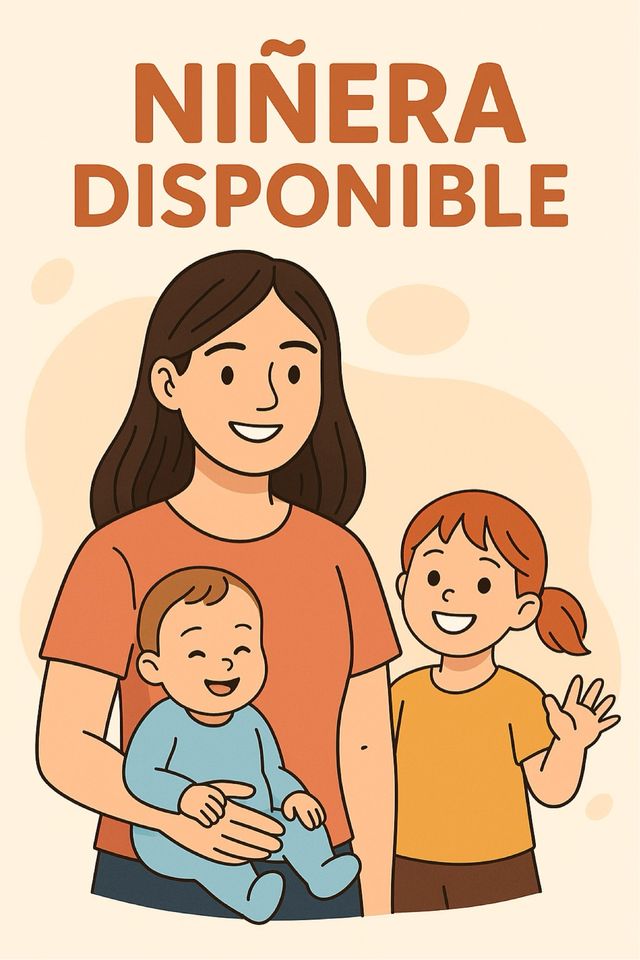 Niñera disponible - Cuido niños