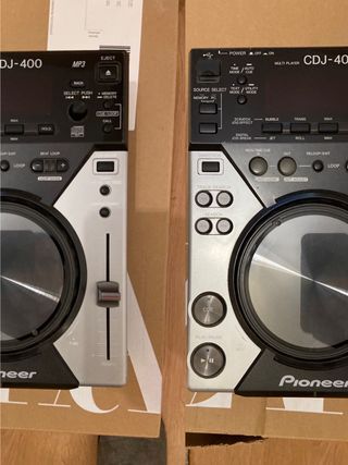 Pareja Pioneer CDJ 400 USB